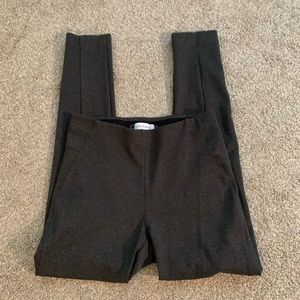Calvin Klein grey highline skinny office pants